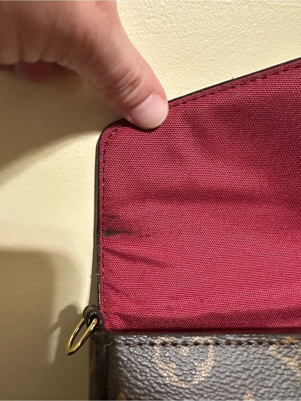 Brown clutch